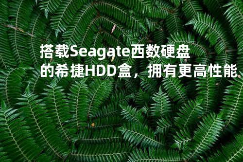 搭载Seagate西数硬盘的希捷HDD盒，拥有更高性能