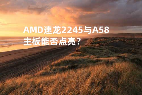 AMD速龙2 245与A58主板能否点亮？