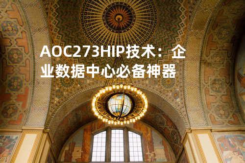 AOC 273HIP技术：企业数据中心必备神器